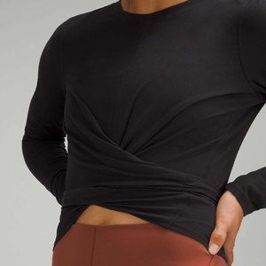 Lululemon Time to Restore Long Sleeve Shirt Size 2